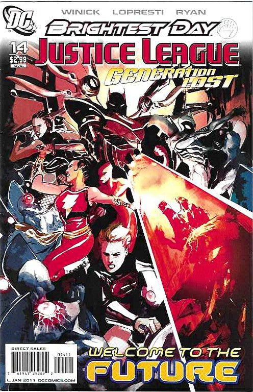 Justice League: Generation Lost #14 — DC Comics Brightest Day Tie-in (2011) - single item listing, image for visual reference only