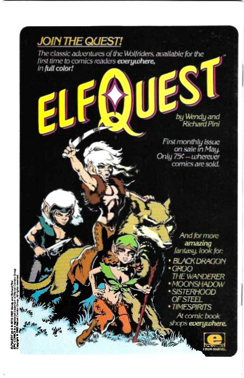 Swords of the Swashbucklers #3 (1985 Marvel/Epic Comics) Bill Mantlo – Sci-Fi Fantasy Pirate Adventure - single item listing, image for visual reference only