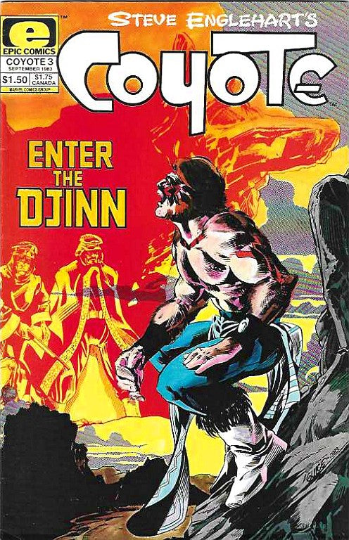 Coyote #3 — Marvel Epic Comics “Enter the Djinn” by Steve Englehart (1983)