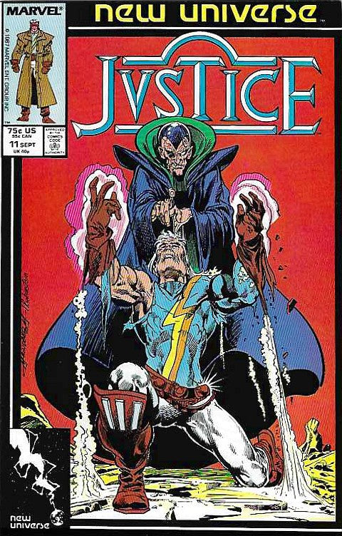 Justice #11 — Marvel New Universe Classic 80s Superhero Comic (1987)