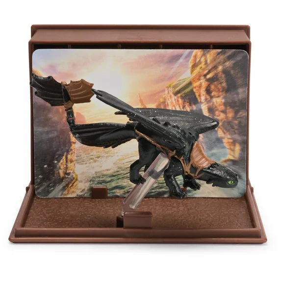 DreamWorks Dragons World of Berk Book of Dragons Collectible with Card and Display Stand - Moonlight Collectibles product image