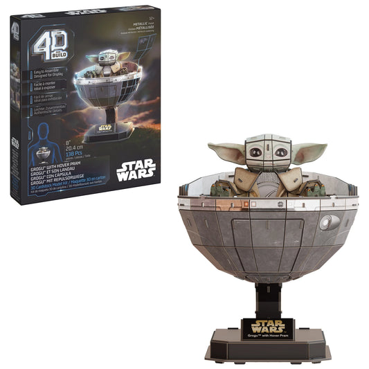 4D Build Star Wars Grogu in Carrier 138-piece 3D puzzle model kit