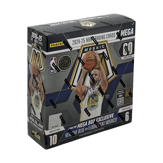 2024-25 Panini Mosaic Basketball Mega Pack - single item listing, image for visual reference only