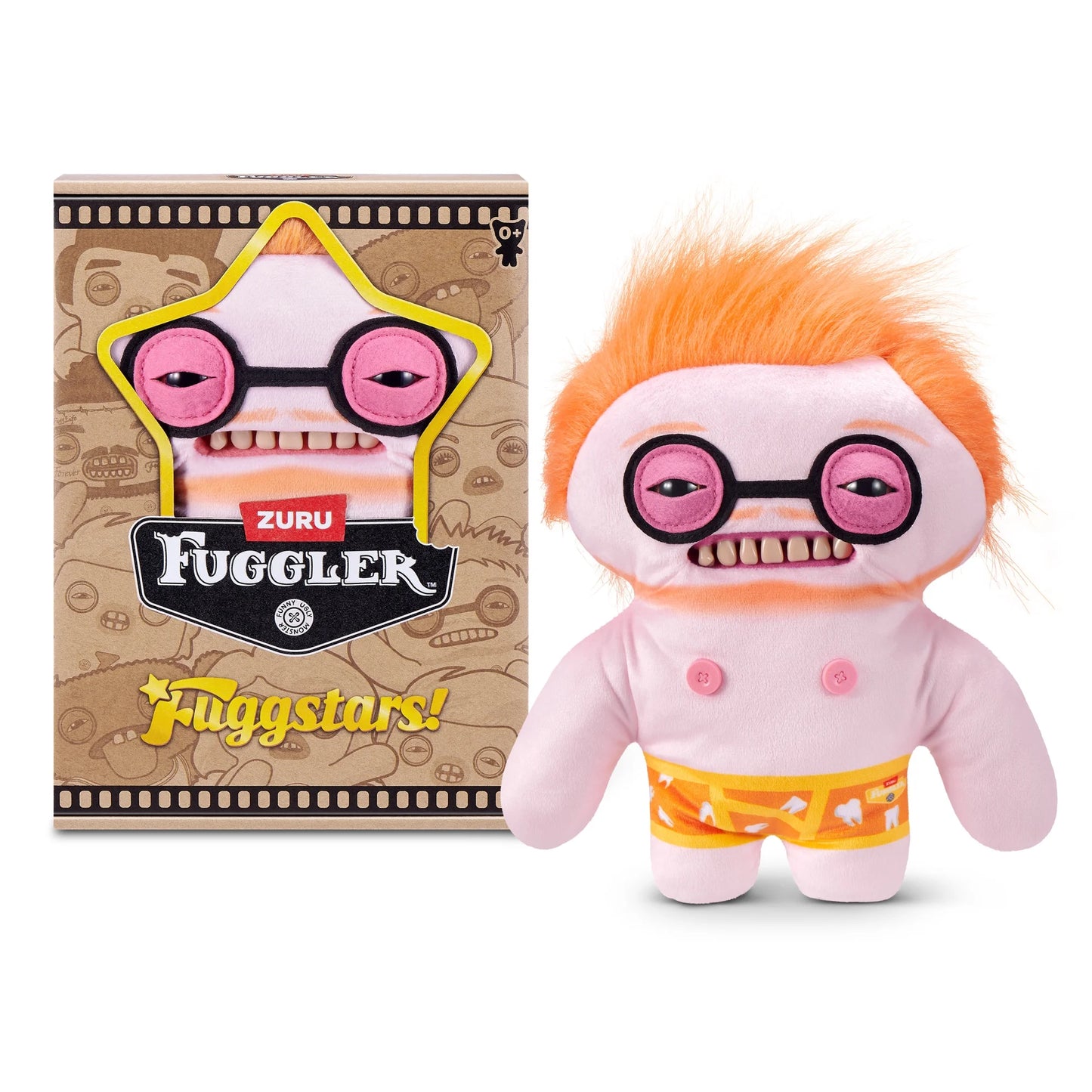 Fuggler Fugg Stars 9-Inch Funny Ugly Monster Plush by ZURU – Random Character