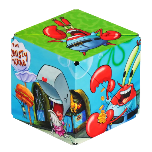 Fun In Motion Shashibo SpongeBob SquarePants Krusty Krab Puzzle Cube - Toy / Figure