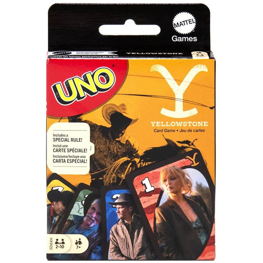Mattel UNO Yellowstone Card Game – Yellowstone Edition - Moonlight Collectibles product image