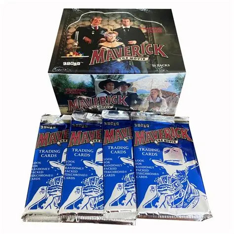 Factory-sealed 1994 Cardz Maverick The Movie trading card pack