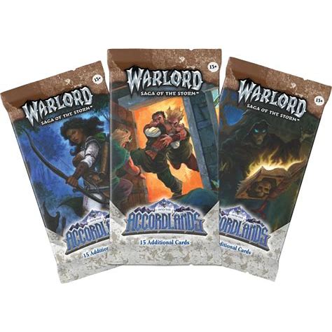 Warlord: Saga of the Storm - Into the Accordlands Booster Pack - 1 Pack