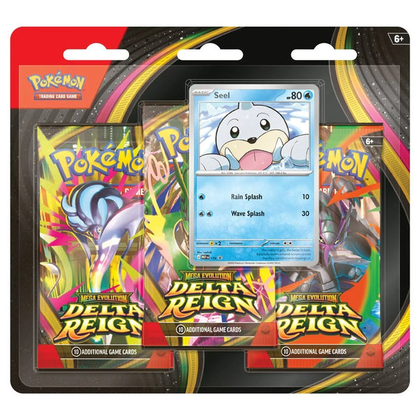 Pokémon TCG: Mega Evolution 6—Delta Reign 3-Booster Blister Carton
