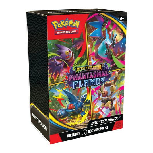 Pokémon Trading Card Game Phantasmal Flames Booster Bundle - Moonlight Collectibles product image