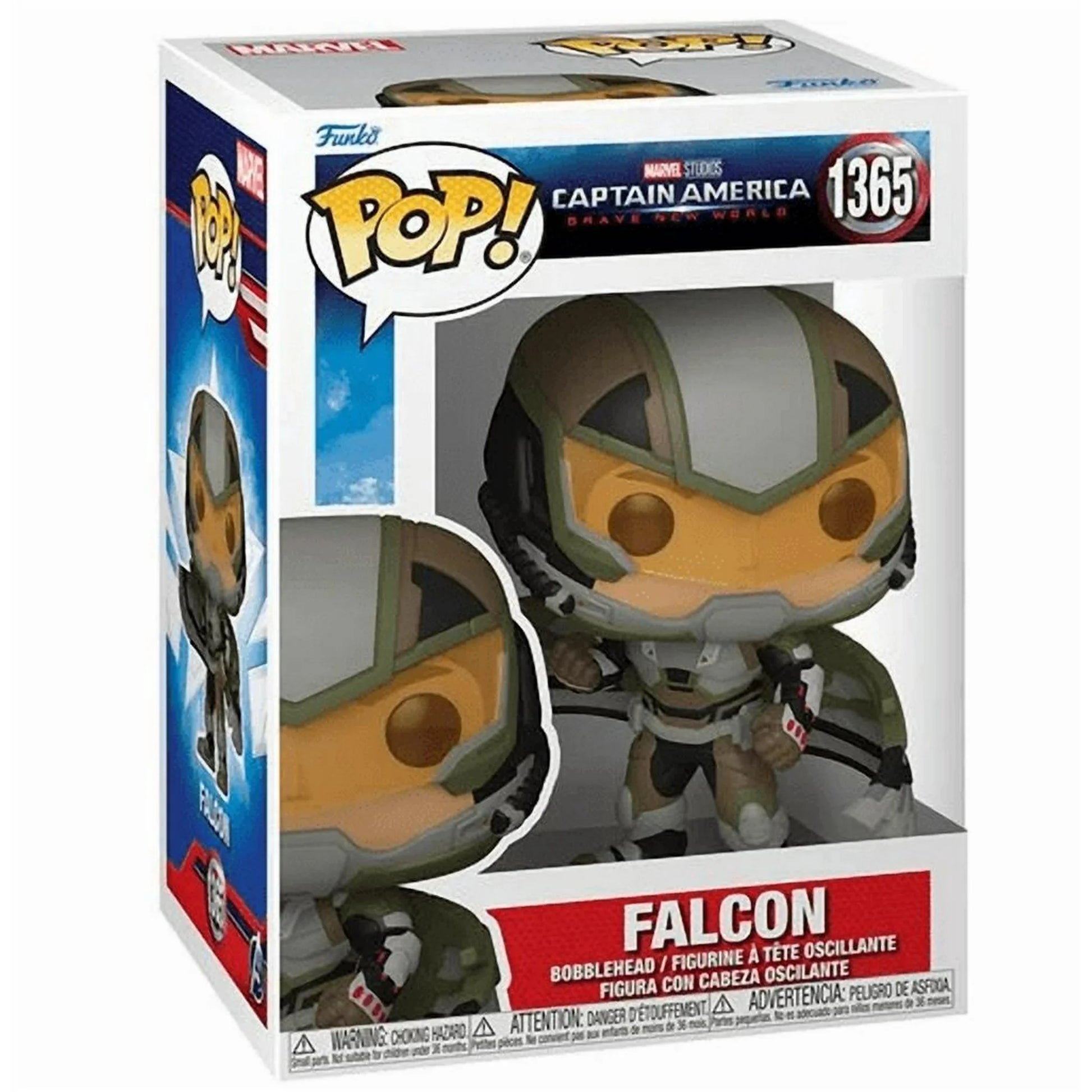 FUNKO POP! Marvel Captain America Brave New World – Captain America #1365 Vinyl Figure - Moonlight Collectibles product image