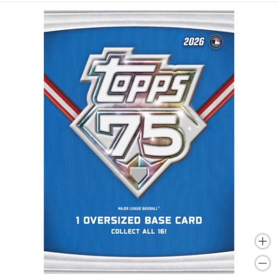 Topps 2026 Series 2 Baseball Super Box 75th Anniversary Sealed