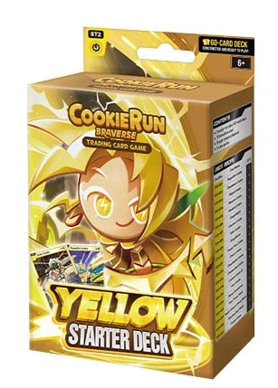 CookieRun TCG Starter Deck—Choose Yellow, Red, Purple, Blue, or Green