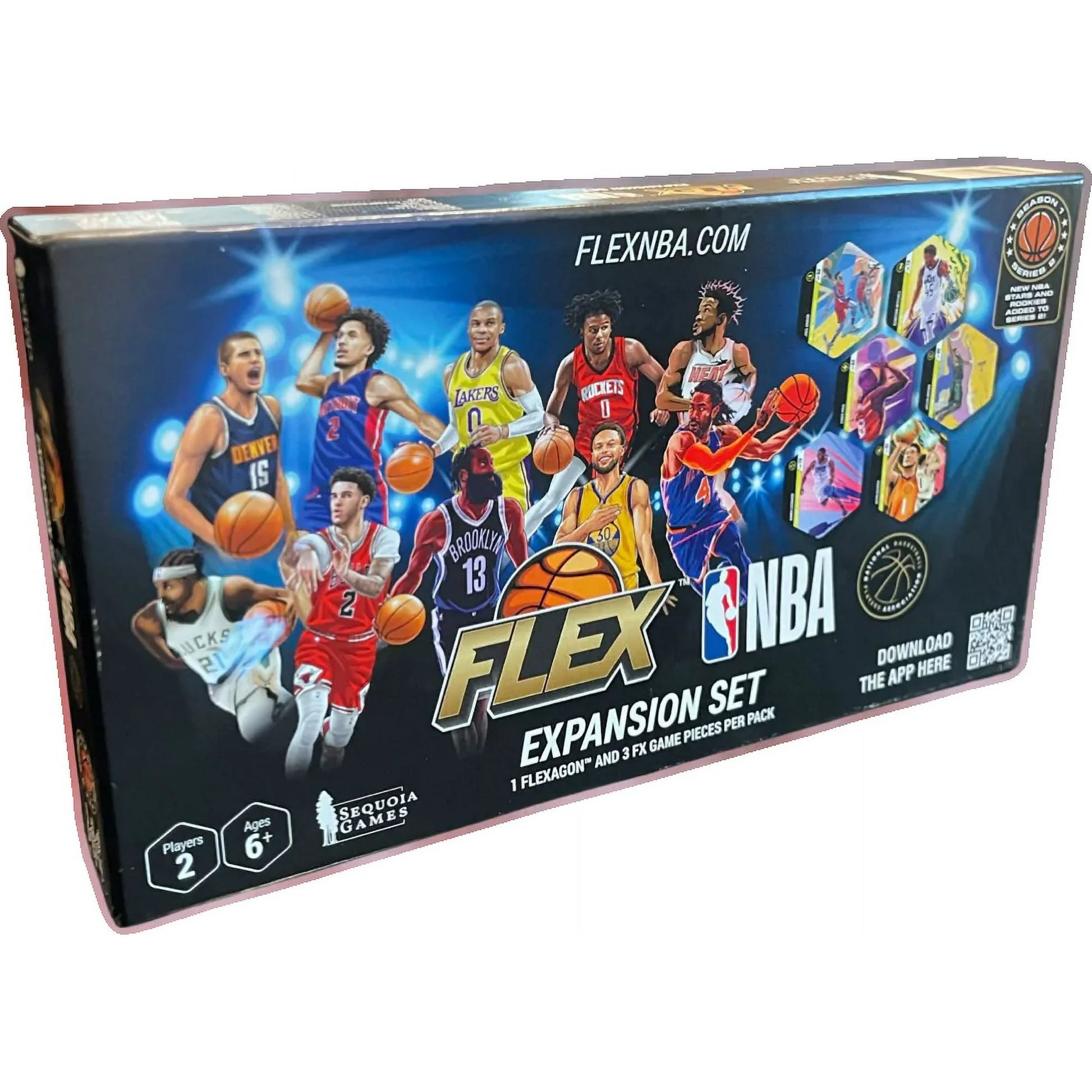 Series 2 FLEX NBA Basketball Expansion Set – LeBron James – Sequoia Games – 2022 - single item listing, image for visual reference only