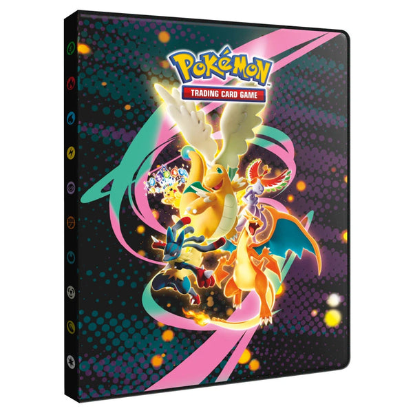 Ultra Pro Pokémon Ascended Heroes 9-Pocket Portfolio Binder – Mega Charizard / Mewtwo / Pikachu
