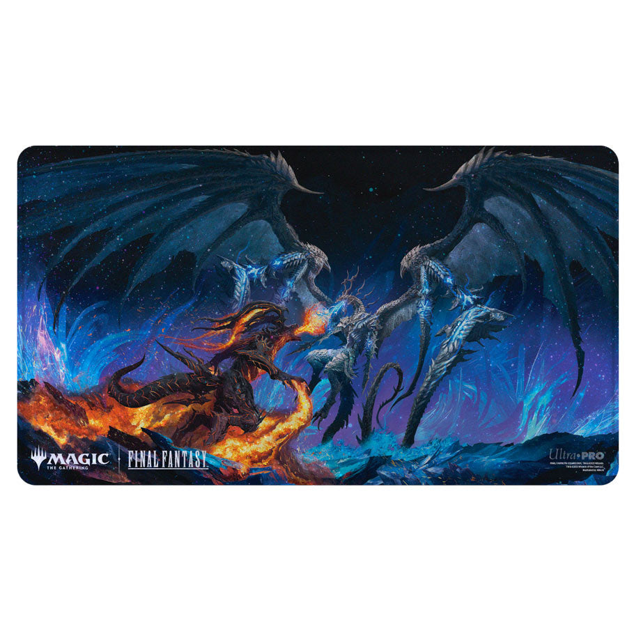 Ultra Pro Holofoil Playmat Magic: The Gathering FINAL FANTASY Ifrit & Bahamut