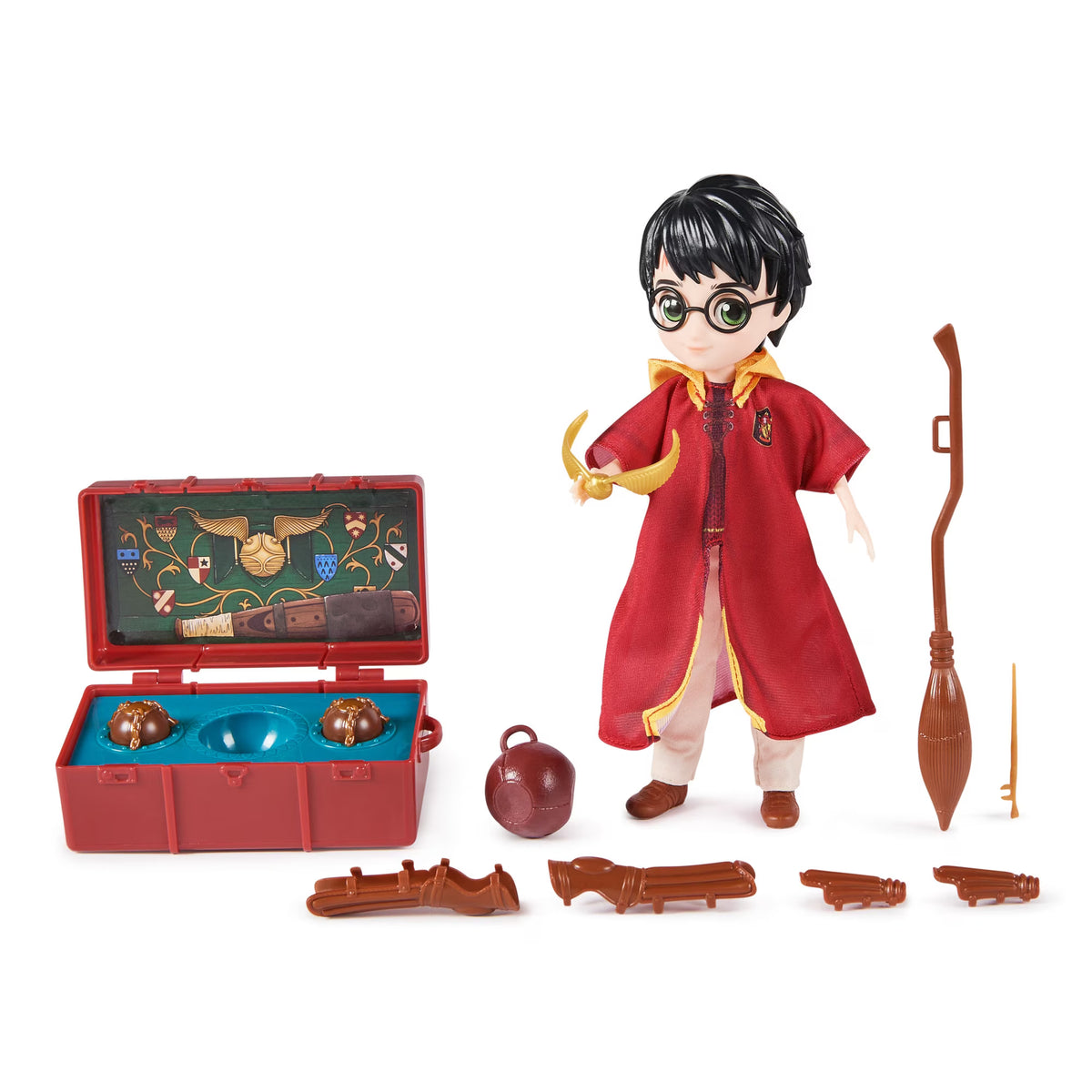 Wizarding World Harry Potter Quidditch 8-Inch Doll Gift Set with Accessories