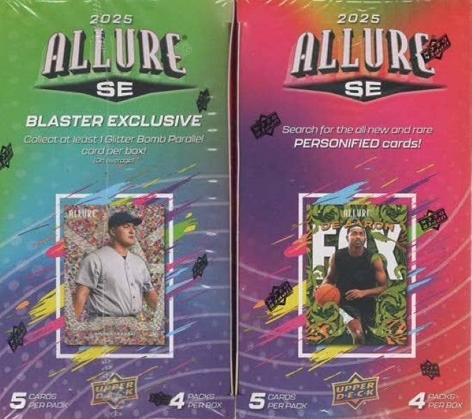 2025 Upper Deck Allure SE Multi-Sport 20ct. Blaster Box
