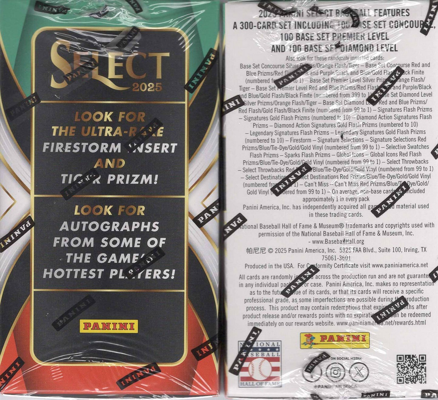 2025 Panini SELECT Baseball 24ct. Blaster Box - Sealed - single item listing, image for visual reference only