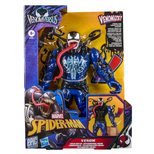 Marvel Spider-Man VenomVersus Venom Liquid Shifter 11 Inch Figure - Toy / Figure