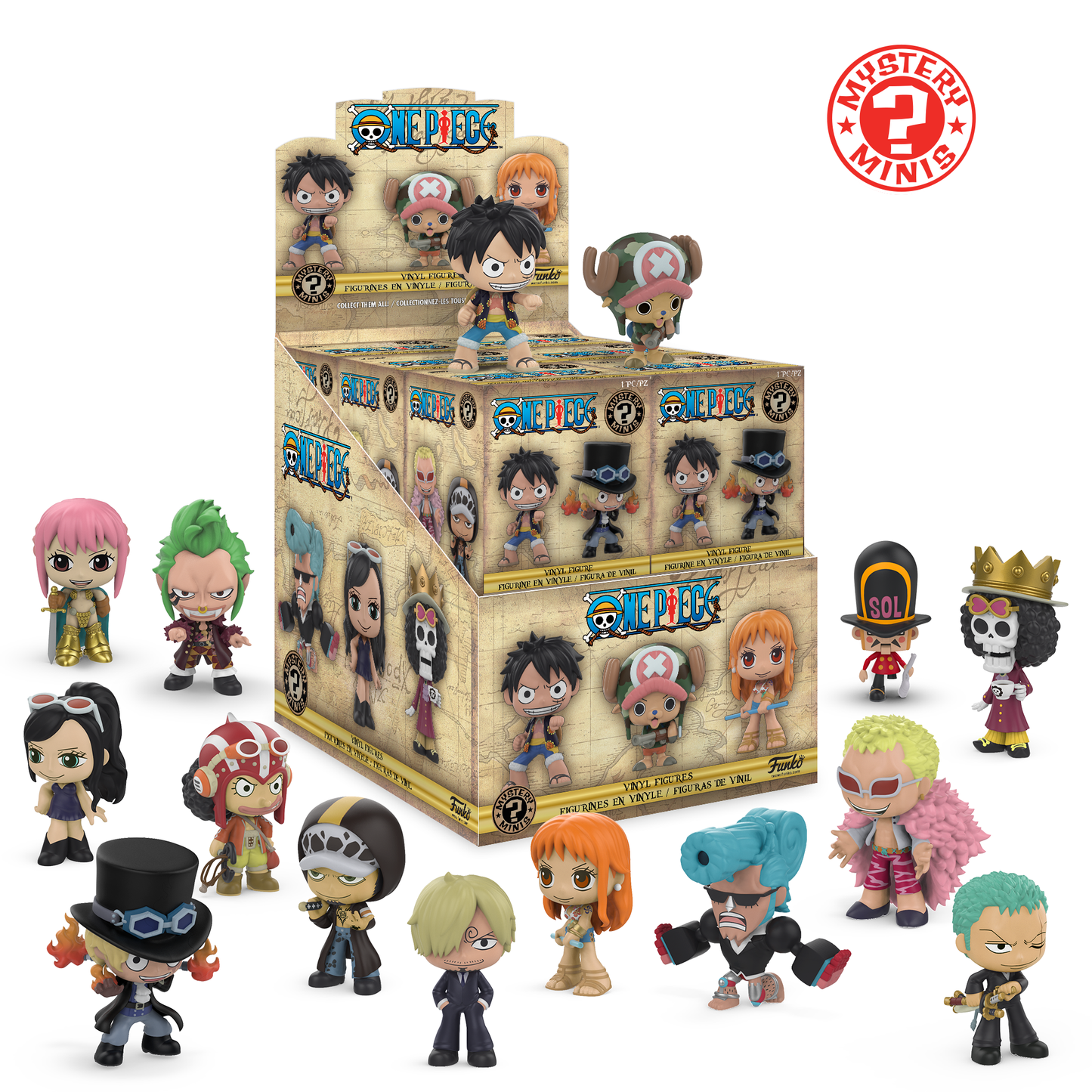 FUNKO Mystery Minis One Piece Blind Box Vinyl Figure - Sealed - Moonlight Collectibles product image