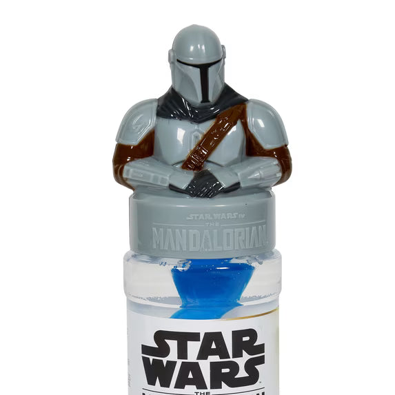 Little Kids Inc Star Wars Mandalorian Bubble Blowing Toy with 8 fl oz Bubble Solution