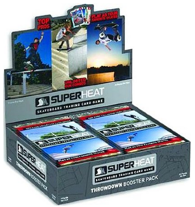 2011 Konami Super Heat Skateboard TCG Throwdown Sealed Booster Pack—9 Cards