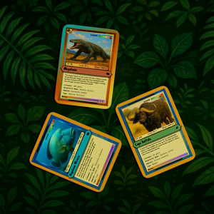 Creature Cards Series 1 Mystery Pack – 9 Cards + 1 Holo Guaranteed - Moonlight Collectibles product image