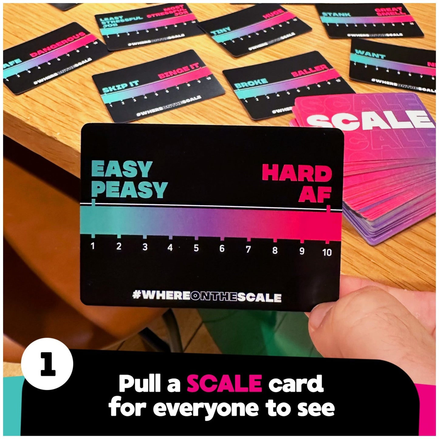 Spin Master Where on the Scale Party Game of Extremes Ages 18+ 2+ Players