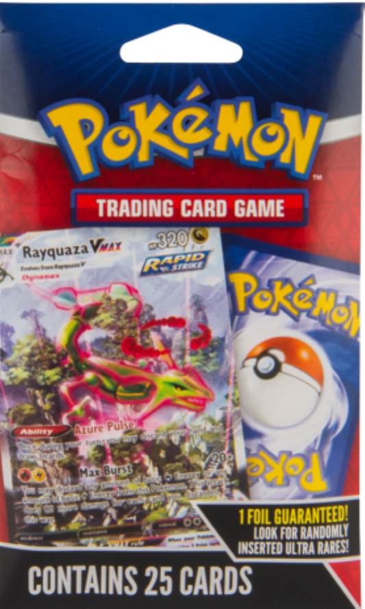 Pokemon Trading/Gaming Cards 25ct. MJH Envelope Hanger Pack