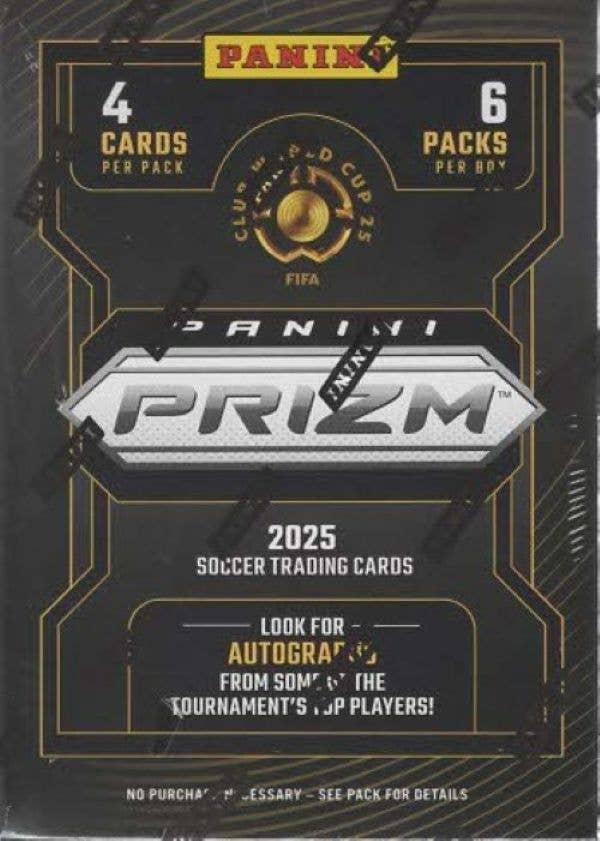 2025 Panini Prizm FIFA Club World Cup Soccer 24ct. Blaster Box