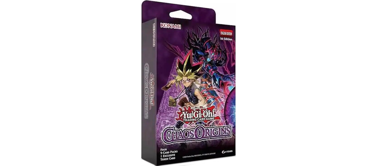 Yu-Gi-Oh TCG Chaos Origins CORI Tuck Box retail exclusive product
