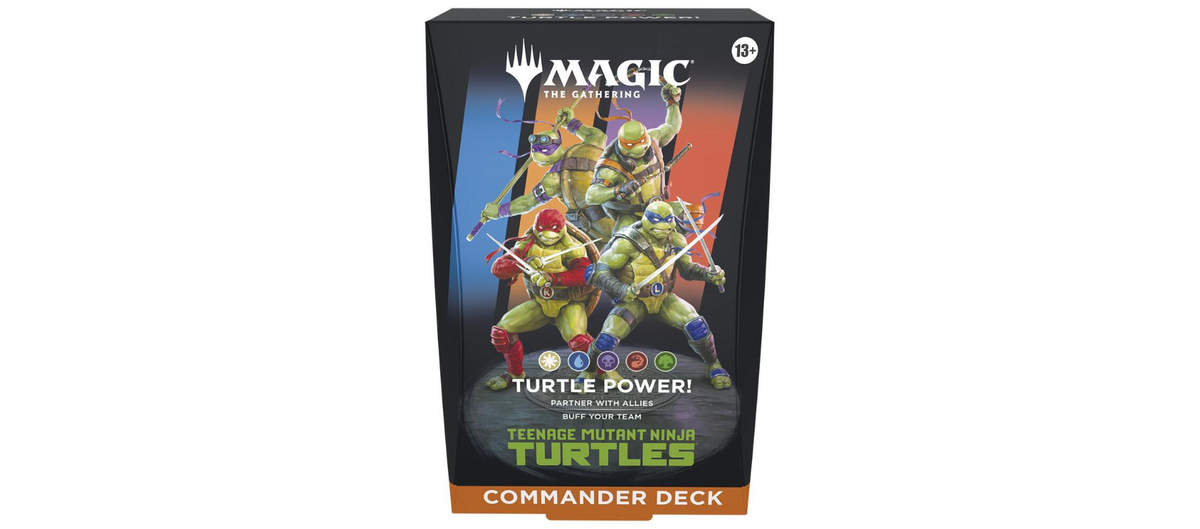 Magic The Gathering Teenage Mutant Ninja Turtles Turtle Power Commander deck TMC