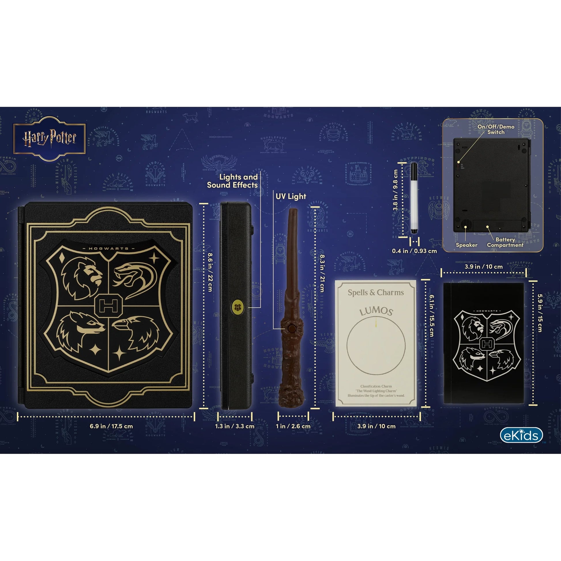 Harry Potter Digital Learning System Wizard's Journal with Spell Cards - Moonlight Collectibles product image