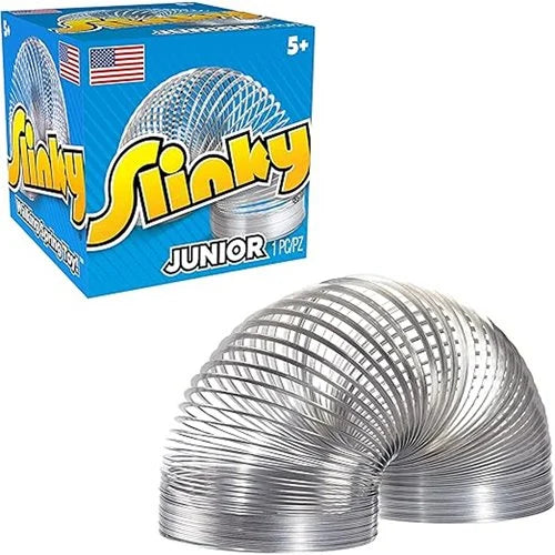 Slinky Jr. Classic Metal Spring Toy — Just Play Toys - Moonlight Collectibles product image