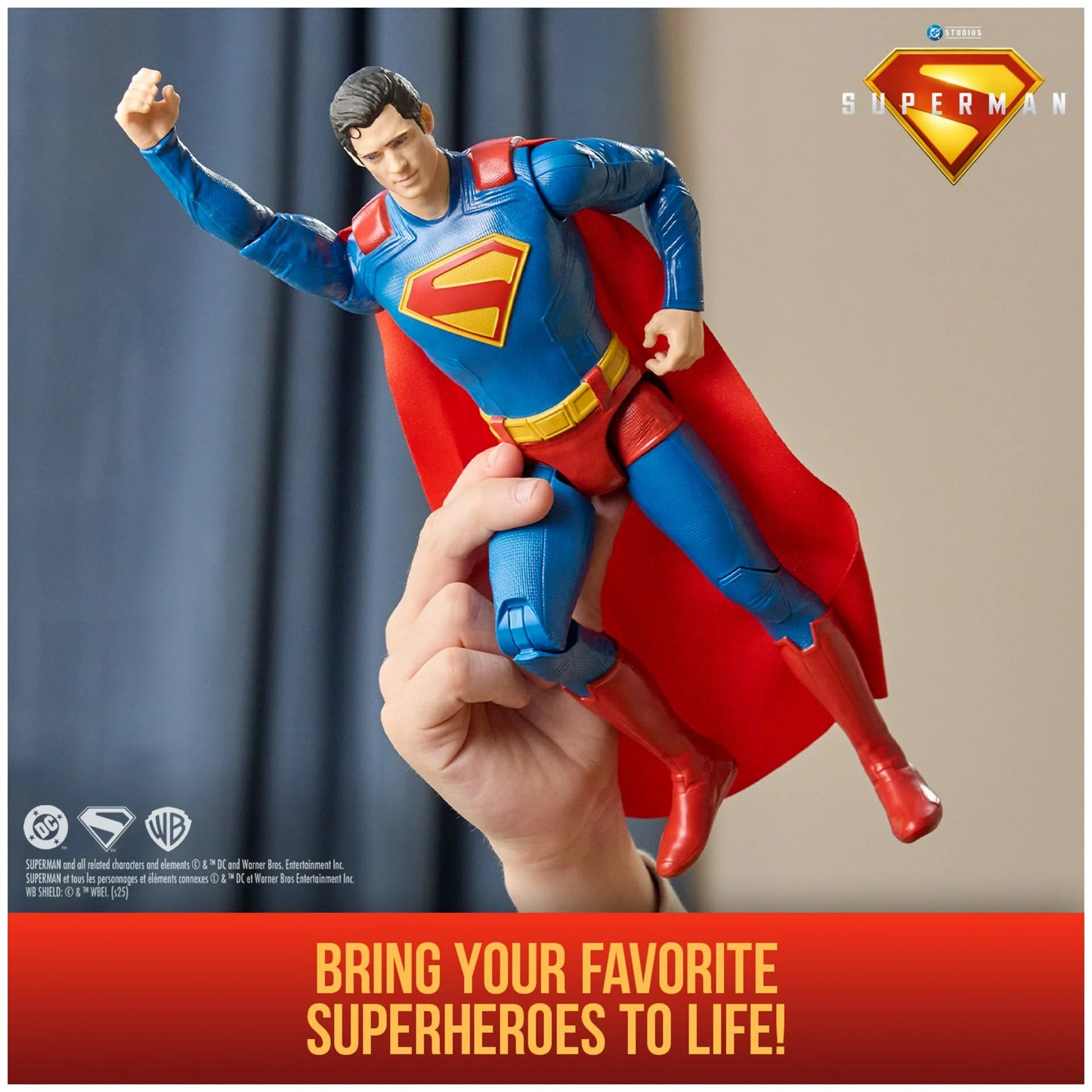 DC Comics Superman 12-Inch Superhero Action Figure - Moonlight Collectibles product image