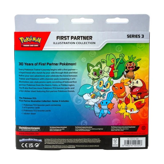 Pokémon TCG First Partner Illustration Collection Series 3