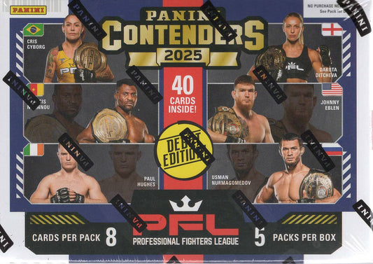 2025 Panini Contenders PFL 40ct. Blaster - Debut Edition!