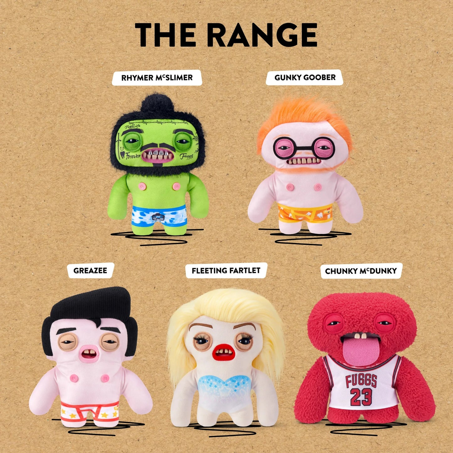 Fuggler Fugg Stars 9-Inch Funny Ugly Monster Plush by ZURU – Random Character
