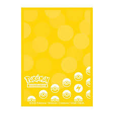 Ultra Pro Apex Pokémon Lightning Type Energy Deck Protector Sleeves - 30 Count