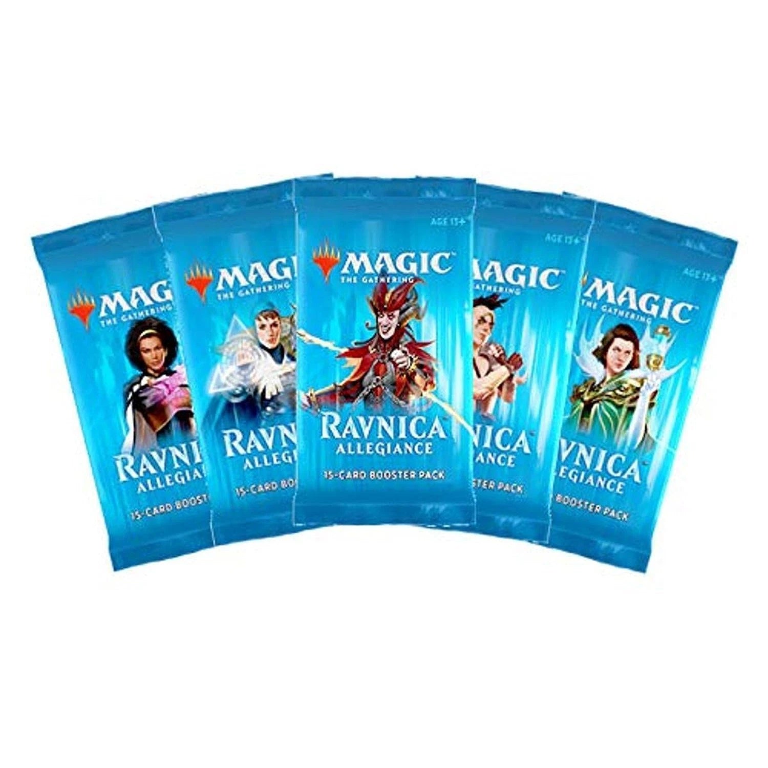 Sealed Japanese Edition Magic The Gathering Ravnica Allegiance Draft Booster Pack containing 15 cards