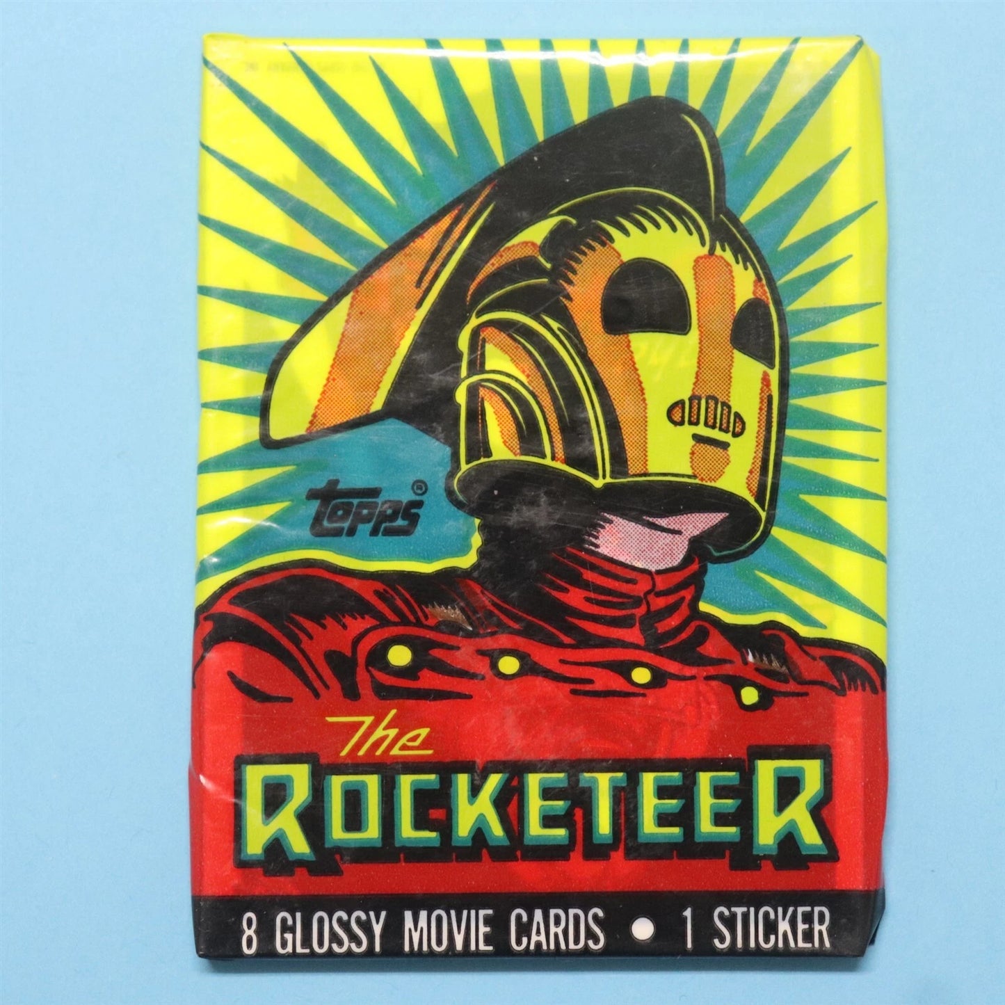 Sealed 1991 Topps Disney The Rocketeer movie trading card pack