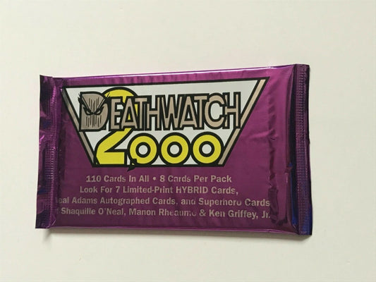 Sealed vintage 1993 Classic Deathwatch 2000 comic trading card pack