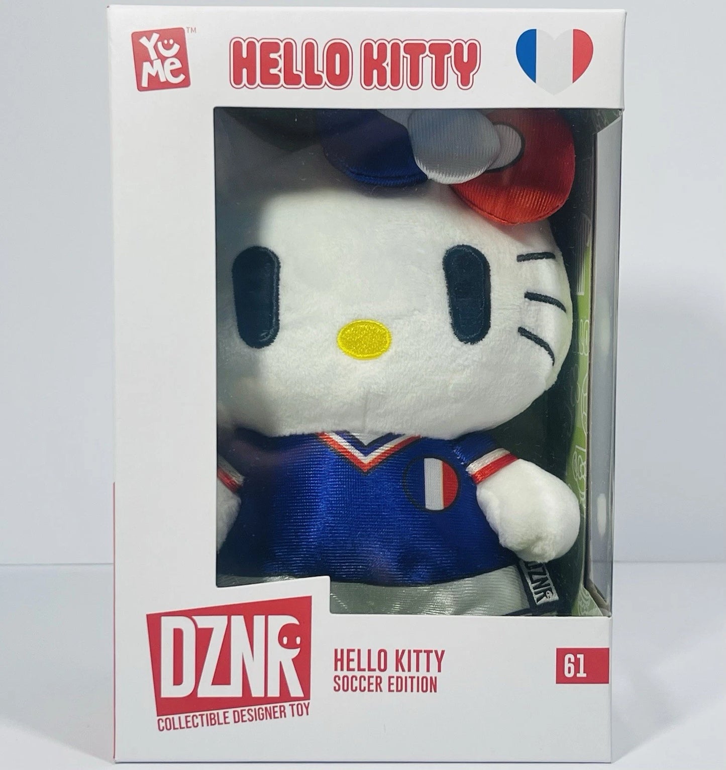 YuMe Hello Kitty and Friends DZNR Soccer Edition Kuromi 7-Inch Plush