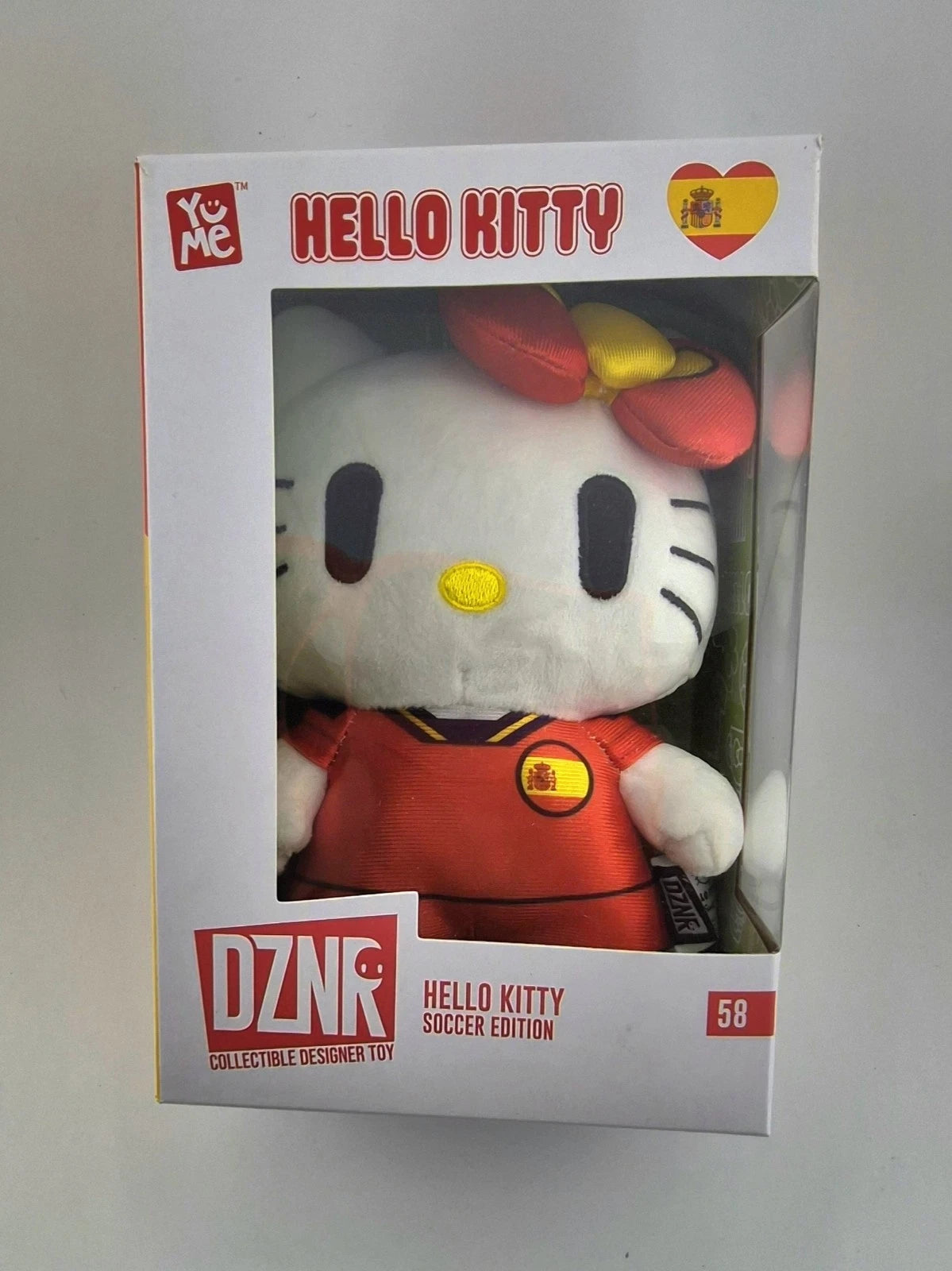 YuMe Hello Kitty and Friends DZNR Soccer Edition Kuromi 7-Inch Plush