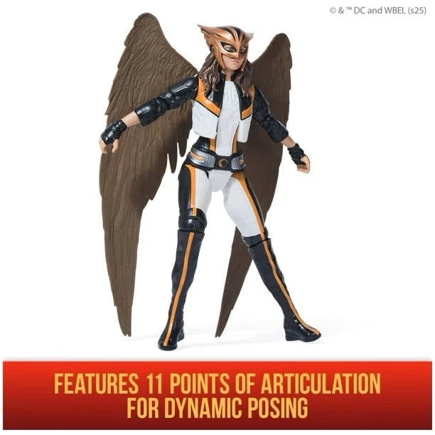 DC Comics Superman Hawkgirl 12-Inch Superhero Action Figure - Moonlight Collectibles product image