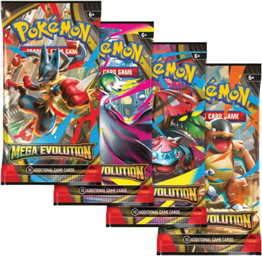 Pokémon ME1 Mega Evolution Single Booster Pack - Sealed - 1 Pack - Moonlight Collectibles product image