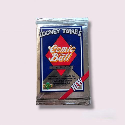 Sealed 1990 Upper Deck Looney Tunes Comic Ball Series 1 limited-edition 12-card pack